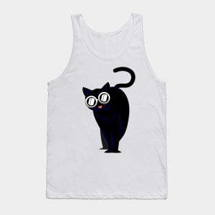 Black Cat Tank Top